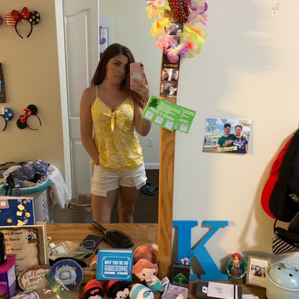 Yellow tank